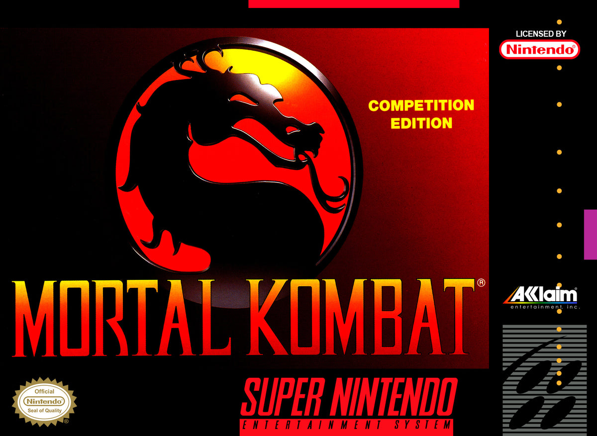 Mortal Kombat - Super Nintendo (SNES)