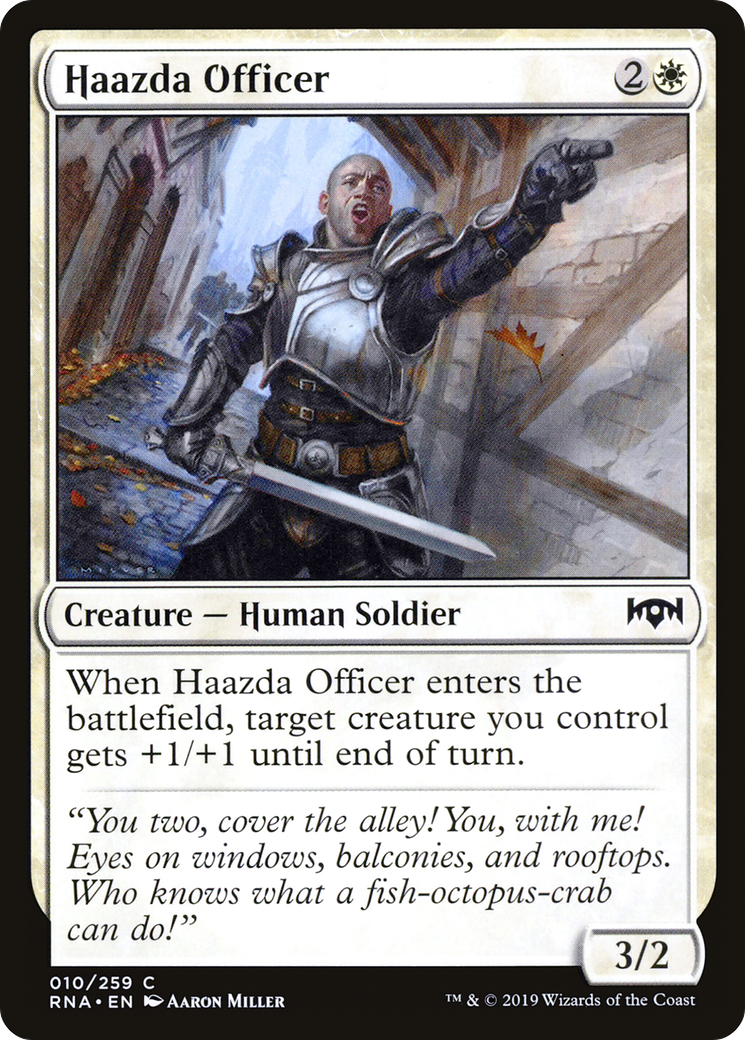 Haazda Officer (RNA-010) - Ravnica Allegiance