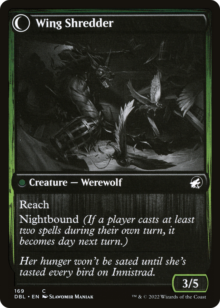 Bird Admirer (DBL-169) - Innistrad: Double Feature: (Double Faced Transform) Foil