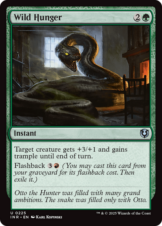 Wild Hunger (INR-225) - Innistrad Remastered Foil