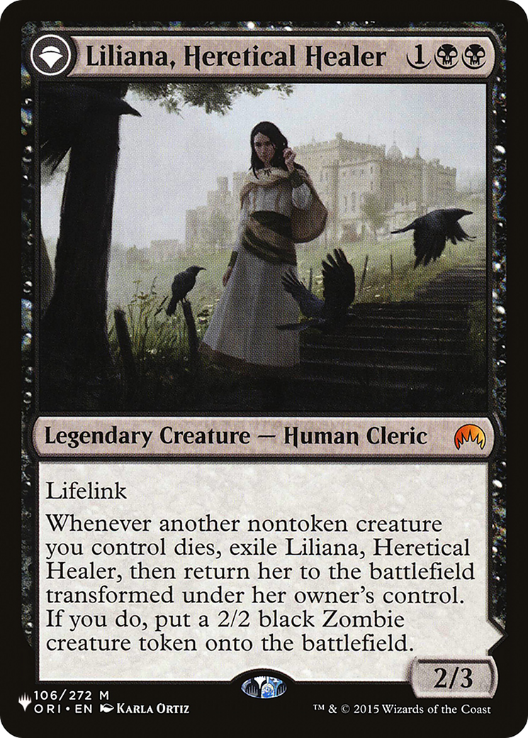 Liliana, Heretical Healer (LIST-106) - The List: (originpwdfc)