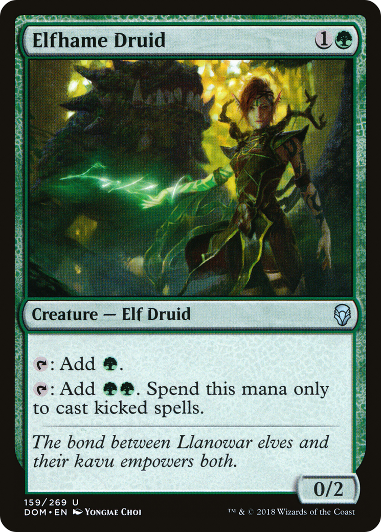 Elfhame Druid (DOM-159) - Dominaria