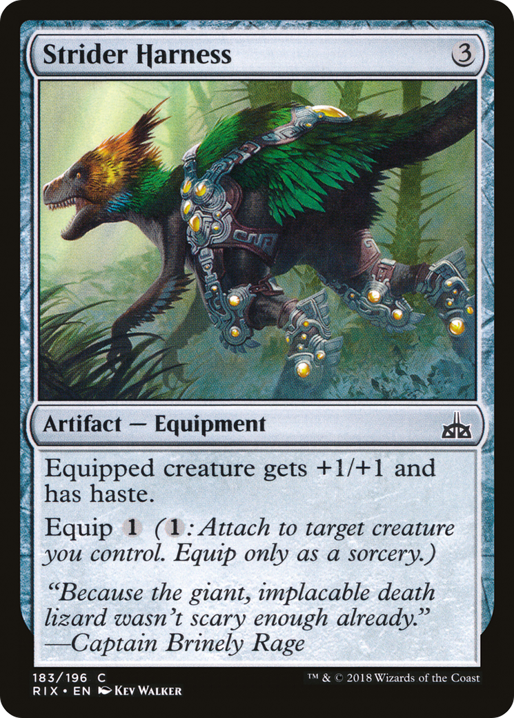 Strider Harness (RIX-183) - Rivals of Ixalan Foil