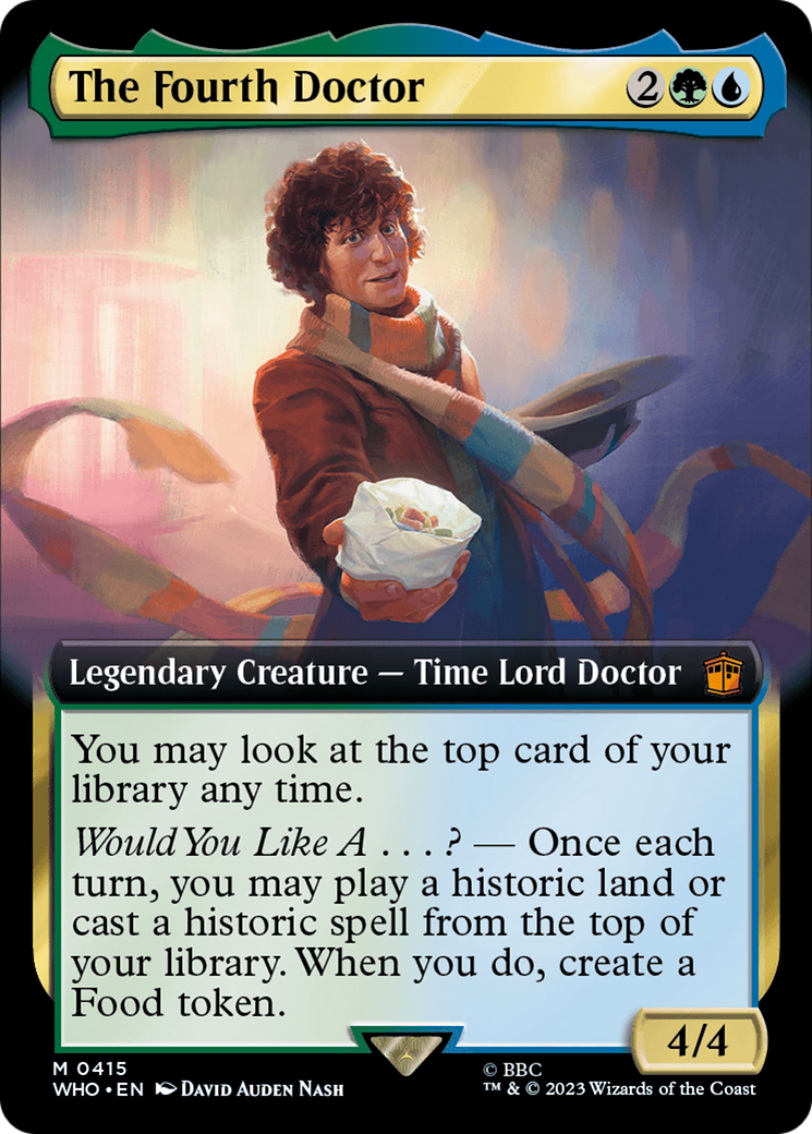 The Fourth Doctor (WHO-415) - Doctor Who: (Extended Art)