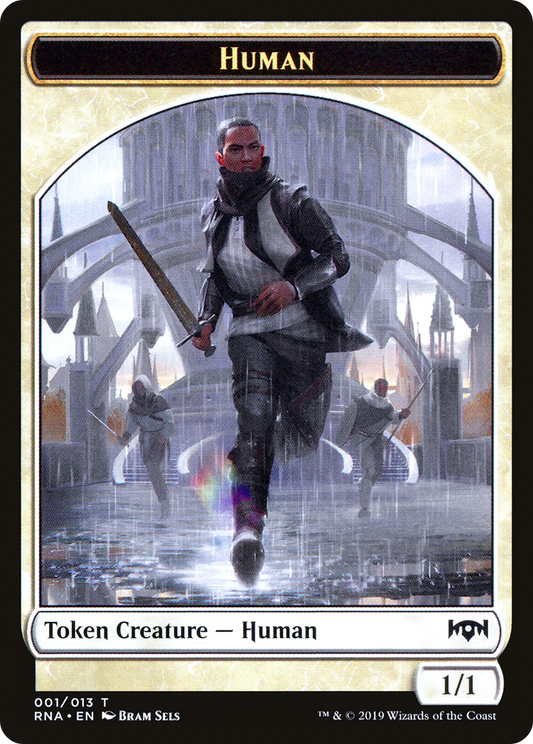 Human (RNA-001) - Ravnica Allegiance Tokens