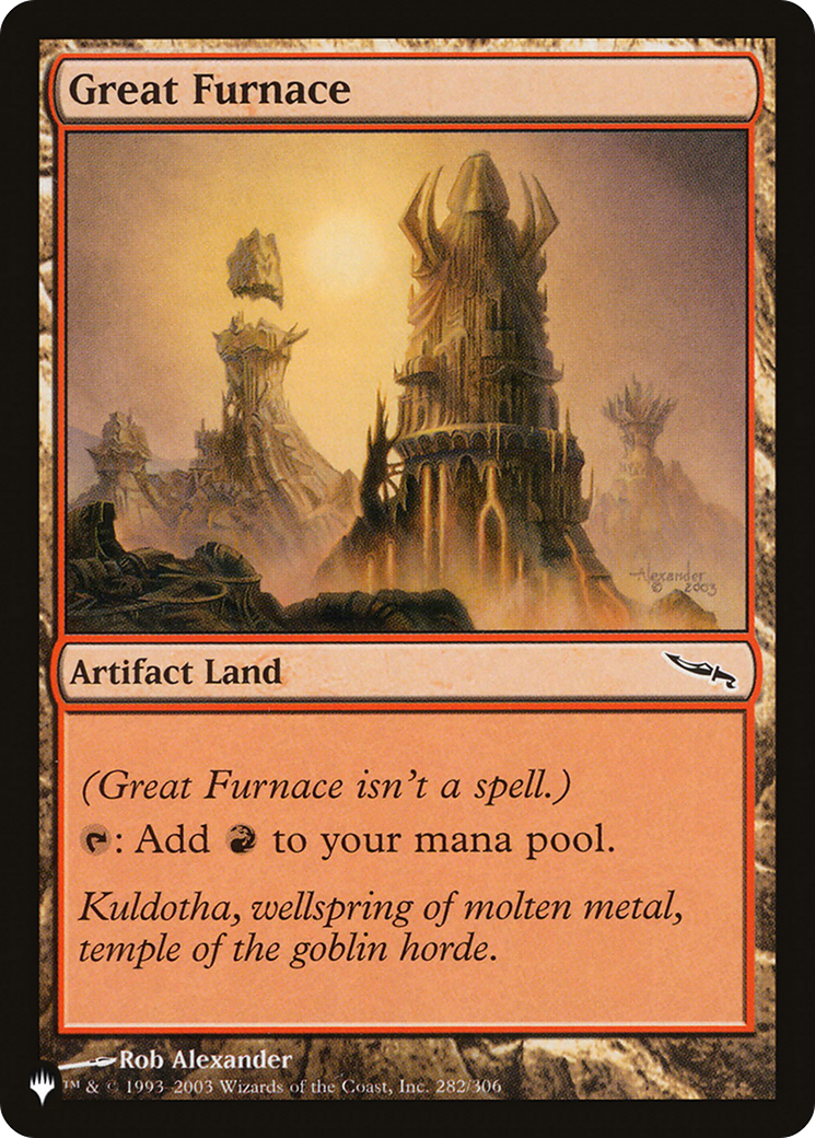 Great Furnace (LIST-MRD-282) - The List Foil