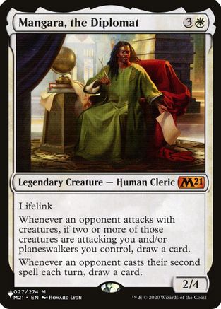 Mangara, the Diplomat (LIST-027/274) - The List Reprints