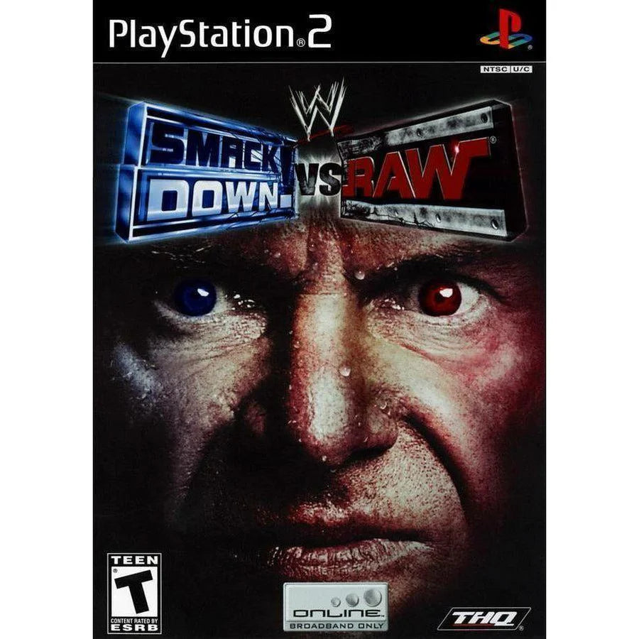 Smack Down Vs Raw - PlayStation 2 (PS2)