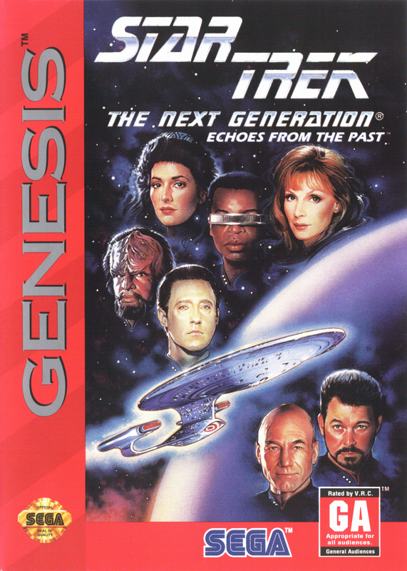 Star Trek: The Next Generation - Echoes from the Past - Sega Genesis