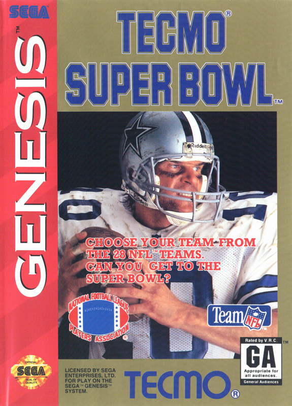 Tecmo Super Bowl - Sega Genesis