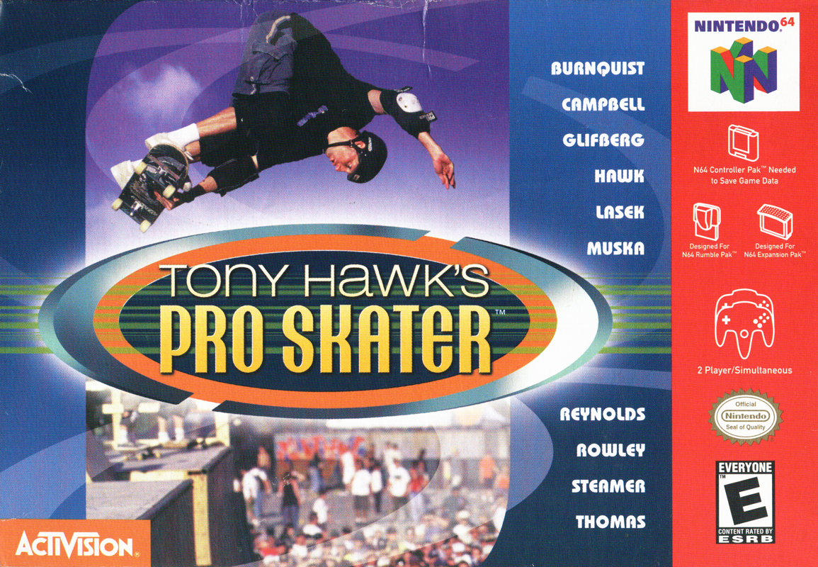 Tony Hawk's Pro Skater - Nintendo 64 (N64)