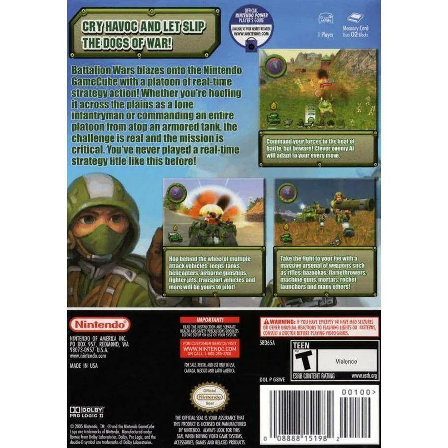 Battalion Wars - Nintendo GameCube