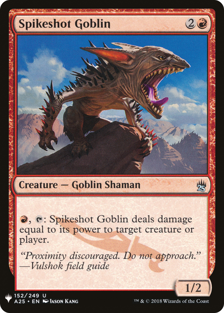 Spikeshot Goblin (LIST-152) - The List