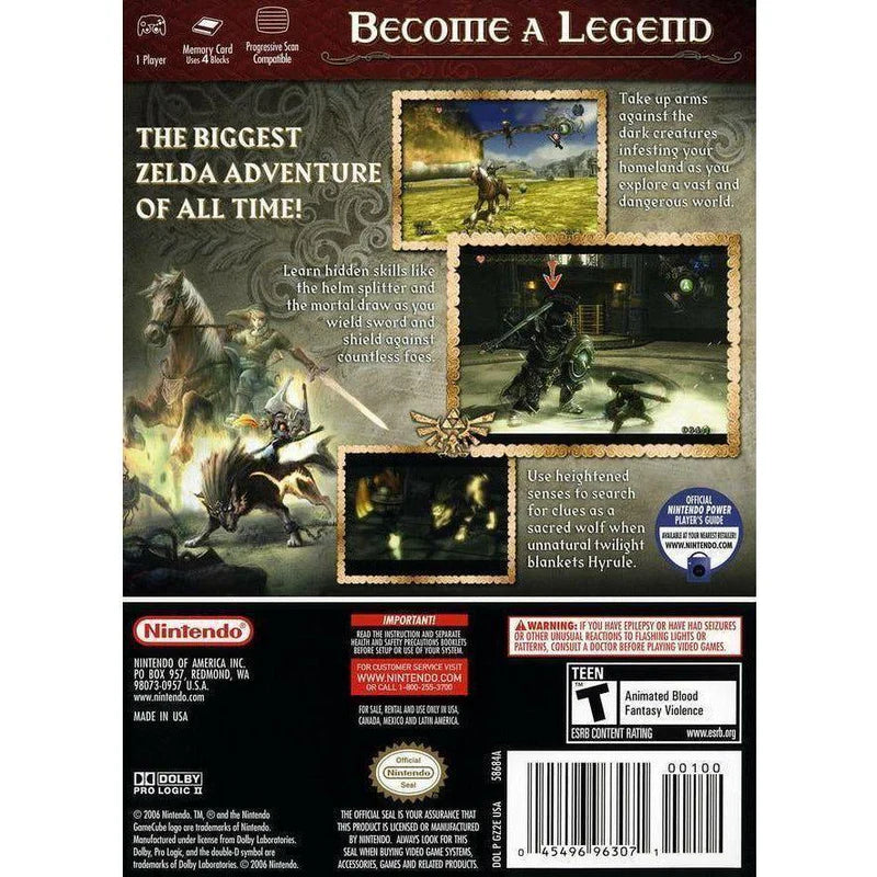 The Legend of Zelda: Twilight Princess - Nintendo GameCube