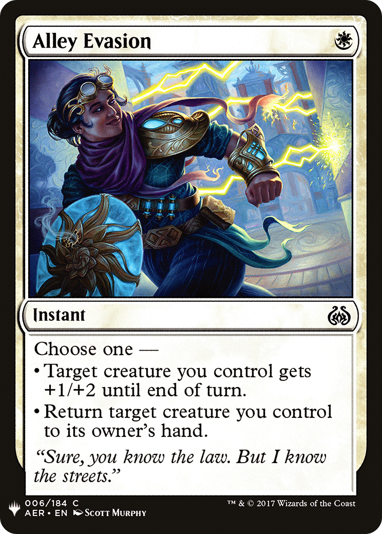 Alley Evasion (LIST-AER-6) - The List