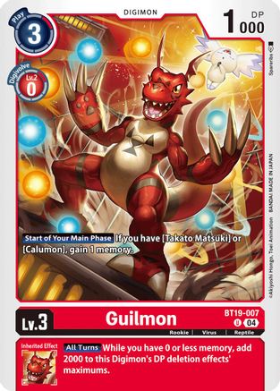 Guilmon (BT19-007) - Release Special Booster 2.5