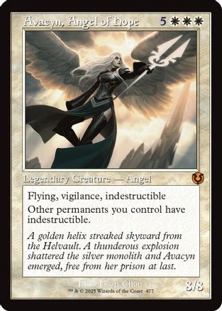 Avacyn, Angel of Hope (Retro Frame) (INR-477) - Innistrad Remastered
