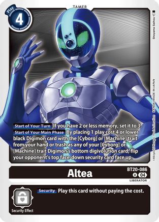 Altea (BT20-086) - Release Special Booster 2.5