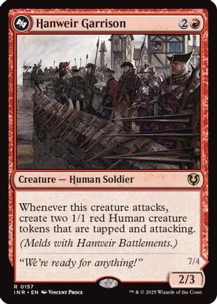 Hanweir Garrison (INR-157) - Innistrad Remastered Foil