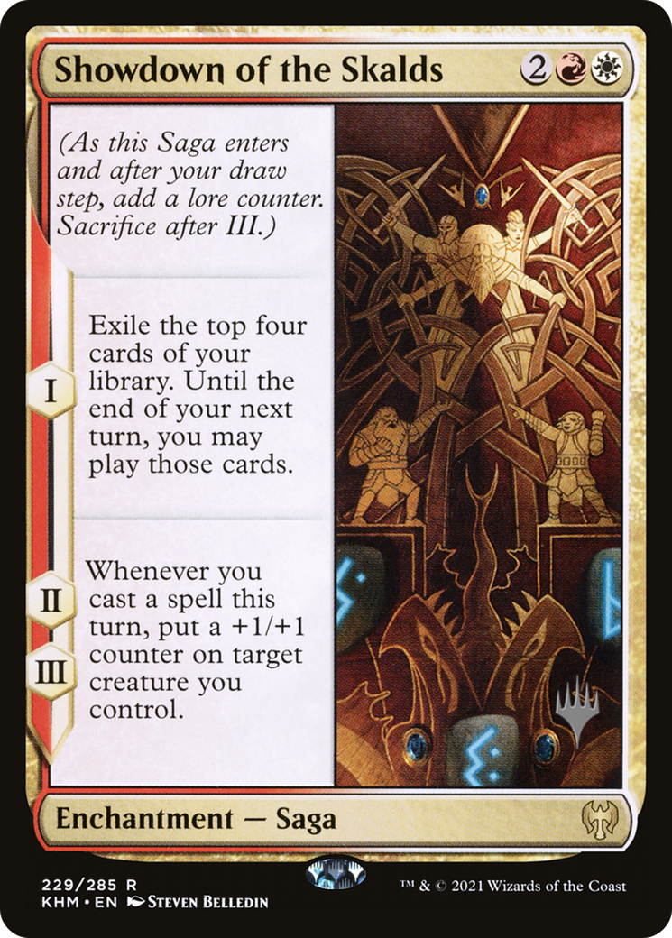Showdown of the Skalds (PPKHM-229P) - Kaldheim Promos