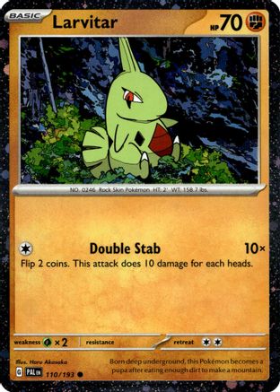 Larvitar 110/193  - Holofoil Miscellaneous Cards & Products - Promo