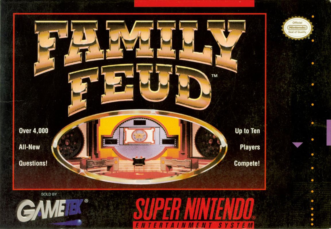 Family Feud - Super Nintendo (SNES)