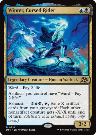 Winter, Cursed Rider (PPDFT-228) - Promo Pack: Aetherdrift