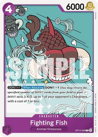Fighting Fish (OP10-069) - Royal Blood