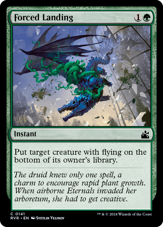 Forced Landing (RVR-141) - Ravnica Remastered