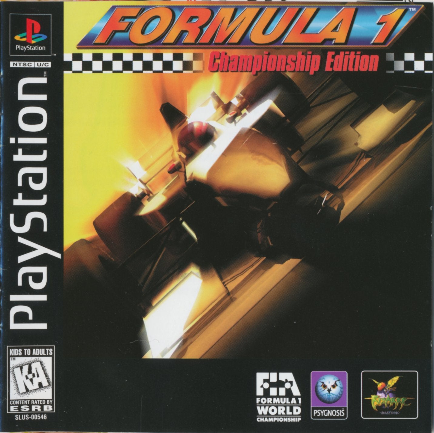 Formula 1: Championship Edition - PlayStation (PS1)