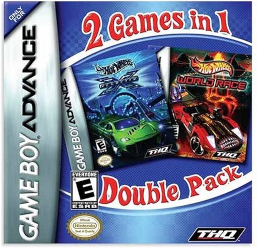 Hot Wheels Velocity X & World Race - Game Boy Advance (GBA)
