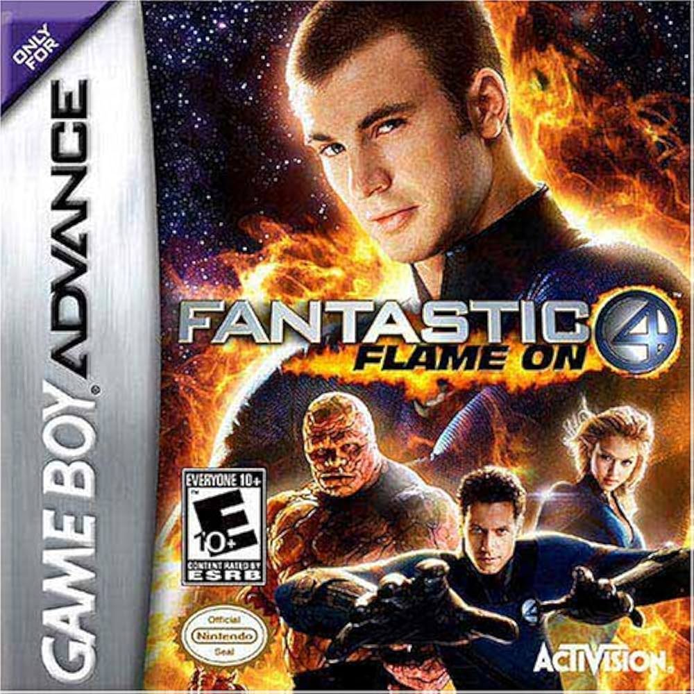 Fantastic 4: Flame On - Game Boy Advance (GBA)