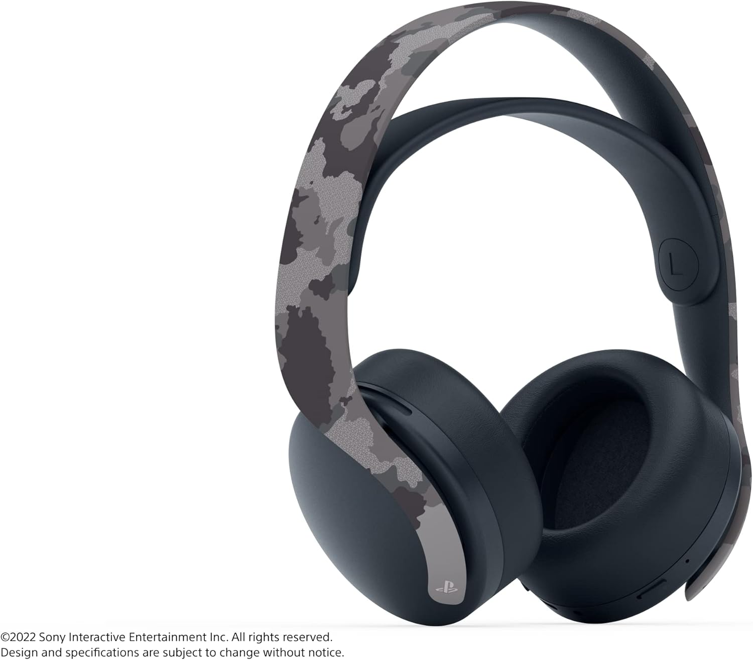 PlayStation PULSE 3D Wireless Gaming Headset for PS4 / PS5 - Grey Camo
