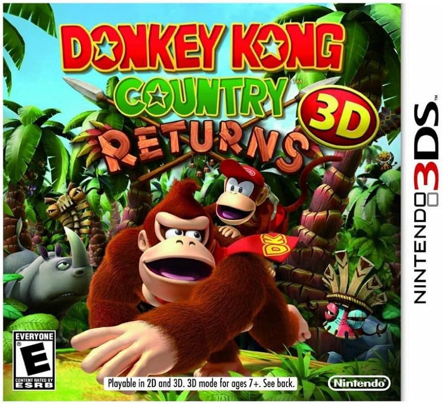Donkey Kong Country Returns 3d
