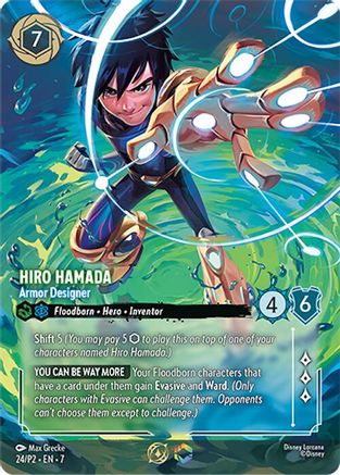 Hiro Hamada - Armor Designer (Store Championship) (24) - Disney Lorcana Promo Cards Holofoil