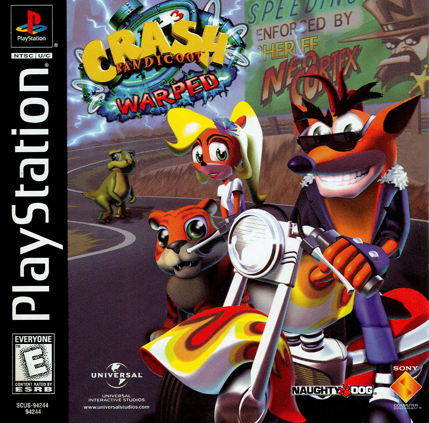 Crash Bandicoot: Warped - PlayStation (PS1)