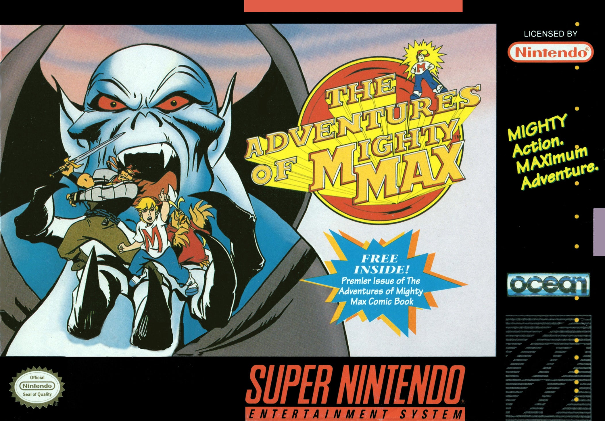 The Adventures of Mighty Max - Super Nintendo (SNES)