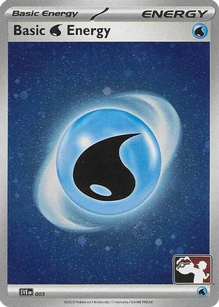 Basic Water Energy (Cosmo Holo) 011  - Holofoil Prize Pack Series Cards - Common