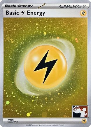Basic Lightning Energy (Cosmo Holo) 012  - Holofoil Prize Pack Series Cards - Common