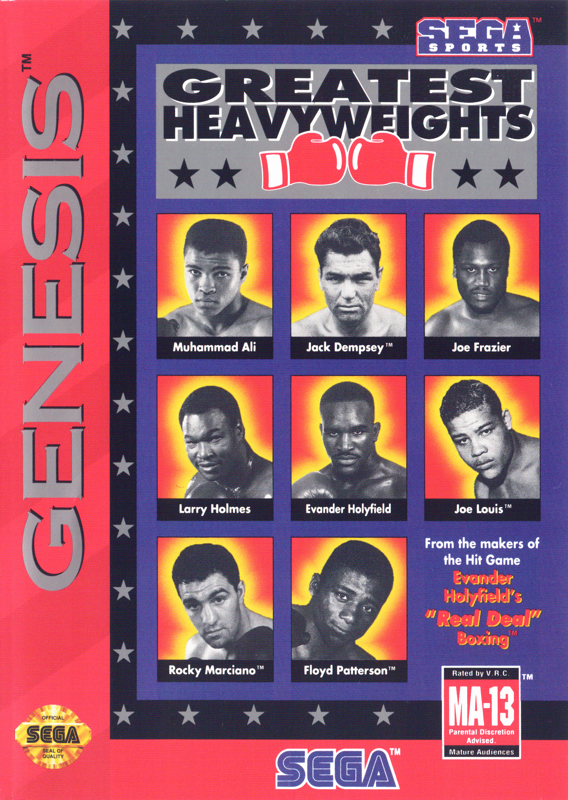 Greatest Heavyweights - Sega Genesis