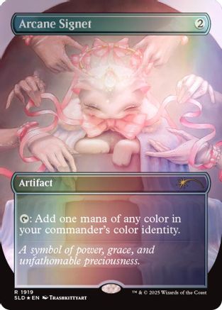Arcane Signet (1919) (Rainbow Foil) (SLD-1919) - Secret Lair Drop Series Foil