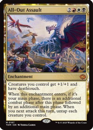 All-Out Assault (PPTDM-167) - Promo Pack: Tarkir: Dragonstorm