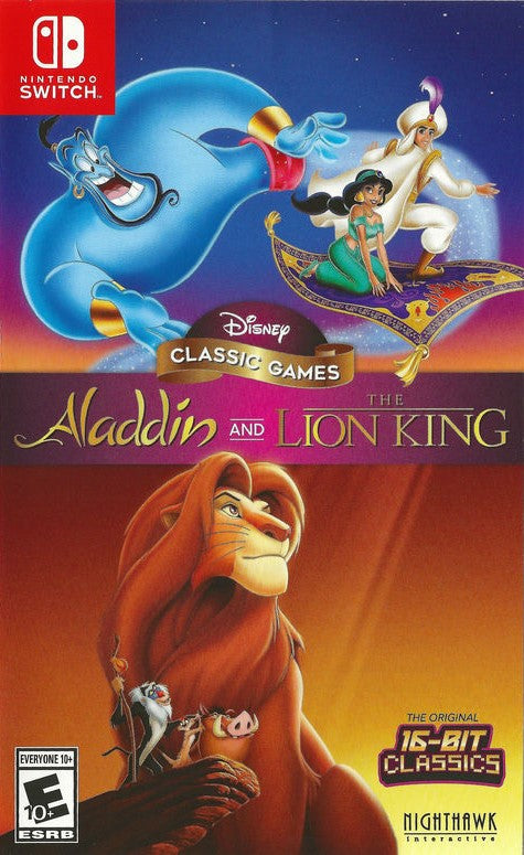 Disney Classic Games Aladdin and the Lion King