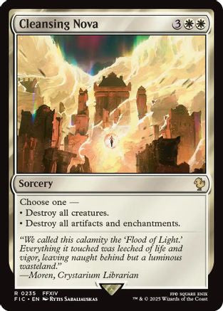 Cleansing Nova (FIC-235) - Commander: FINAL FANTASY
