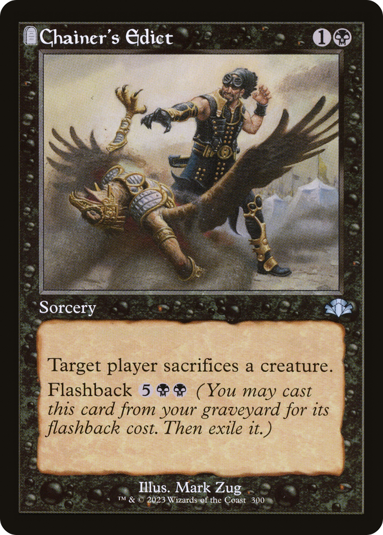 Chainer's Edict (DMR-300) - Dominaria Remastered: (tombstone)