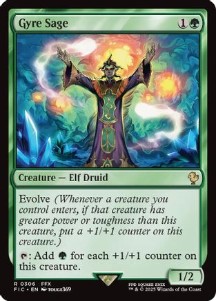 Gyre Sage (Surge Foil) (FIC-306) - Commander: FINAL FANTASY Foil