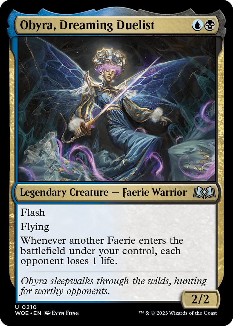 Obyra, Dreaming Duelist (WOE-210) - Wilds of Eldraine