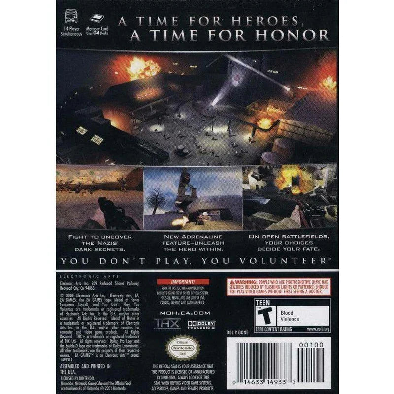 Medal of Honor: European Assault - Nintendo GameCube
