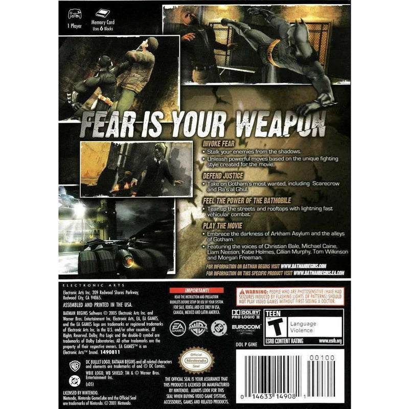 Batman Begins - Nintendo GameCube