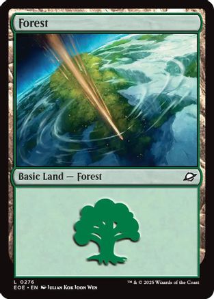 Forest (0276) (EOE-276) - Edge of Eternities Foil